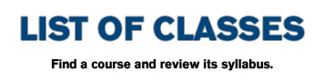 Click here for a list of classes.
