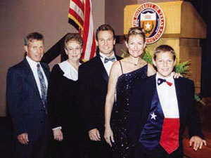 Dwight Abelbeck, Phyllis Abelbeck, Kevin Abelbeck, Suzanne DuBarry and Morgan Proffer.