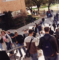 large group of students