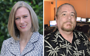 Lisa London and Mark Clive