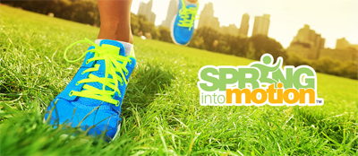 Spring into Action physical challenge