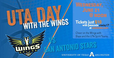 UTA Day with the Wings