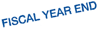 fiscal year end