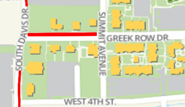 Greek Row closure