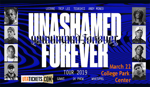 Unashamed Forever Tour 2019