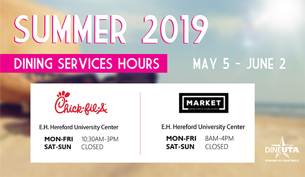 summer intersession dining hours