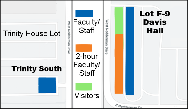 Parking additions-Davis Hall