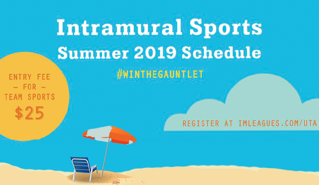 Summer Intramural Sports are available at the Maverick Activities Center.