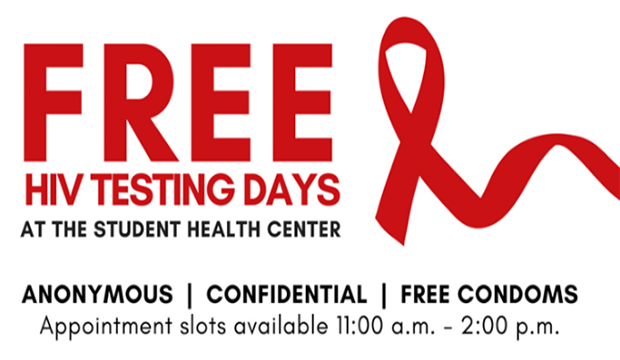 Free HIV testing if available for UTA students at the Health Services Center.
