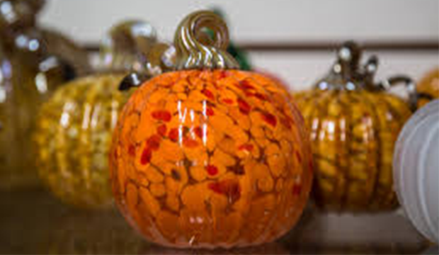 glass pumpkin sale