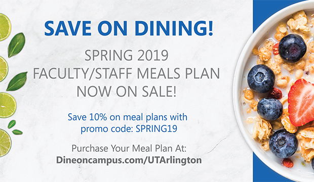 faculty dining plan
