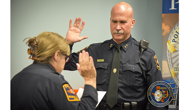 Wayne Isbell, assistant chief of police for UTA Police Department