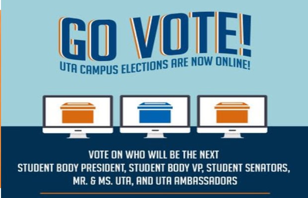 Campus Elections: Vote online April 13-16