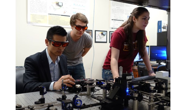 Bioengineering zebrafish research team