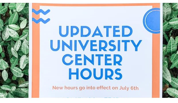 University Center Updated Hours