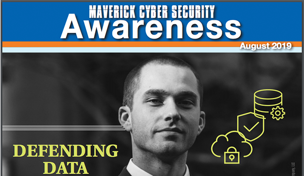 Maverick Cyber Security Awareness Newsletter logo
