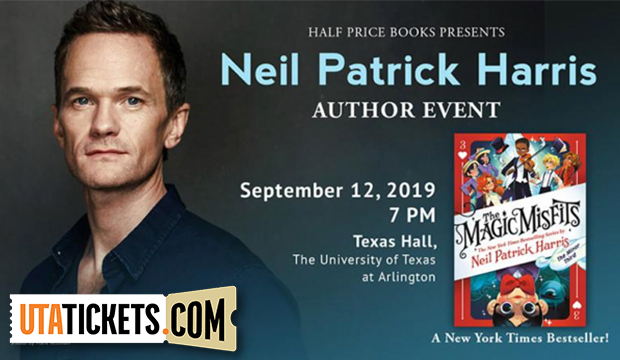 Neil Patrick Harris book signing Sept. 12.