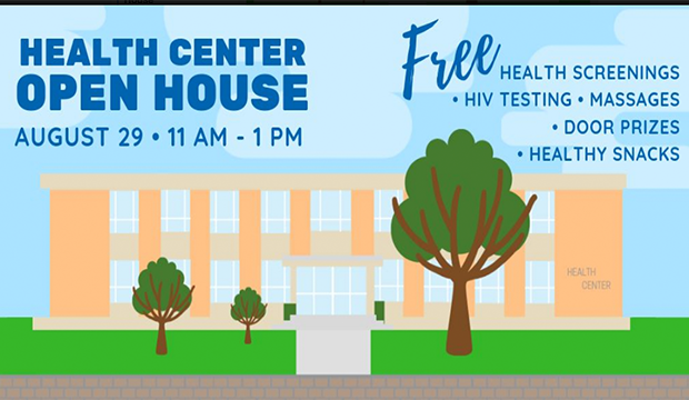 Health Services open house is Thursday, Aug. 29