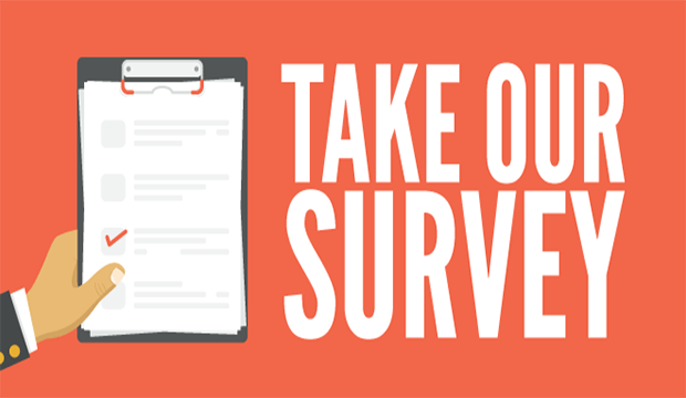 Take Our Survey graphic