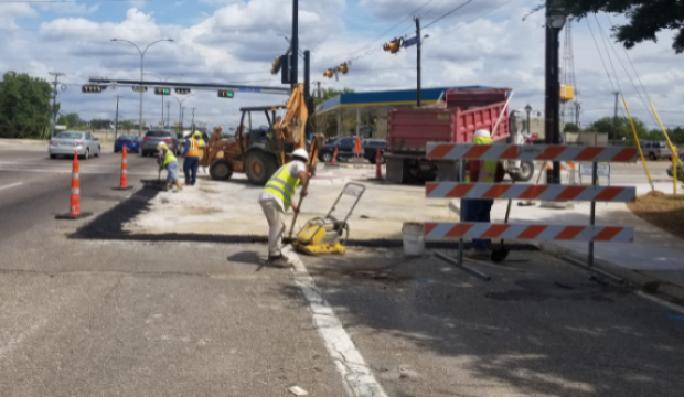 Cooper at Abram construction