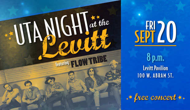 UTA Night at the Levitt featuring FlowTribe