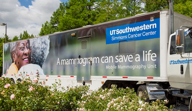 UT Southwestern mammography mobile unit