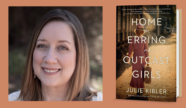 Julie Kibler, author of 'Home for Erring and Outcast Girls', speaks at the Friends of the UTA Library on Friday, Sept. 20.