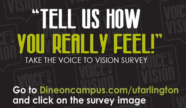 Dining Services wants students, faculty, and staff to take a survey