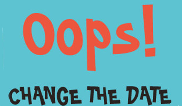 Oops! Change the Date!