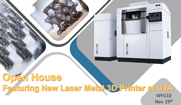 3D Laser Printer Open House