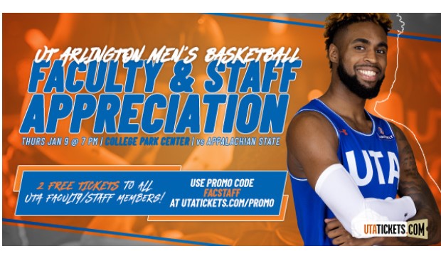 faculty-staff appreciation night for men's basketball