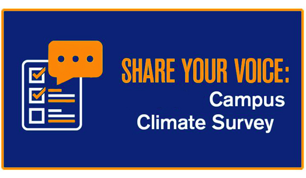 Share Your Voice: Campus Climate Survey.