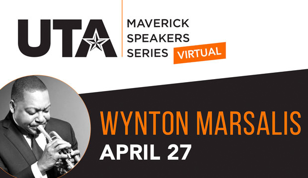 UTA Maverick Speakers Series Virtual: Wynton Marsalis, April 27