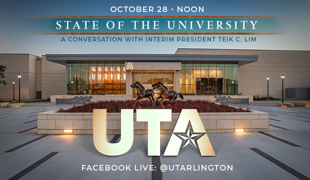 State of the University, noon Wednesday, Oct. 28, Facebook Live