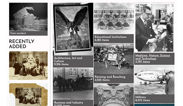 UTA Libraries enhanced digital gallery