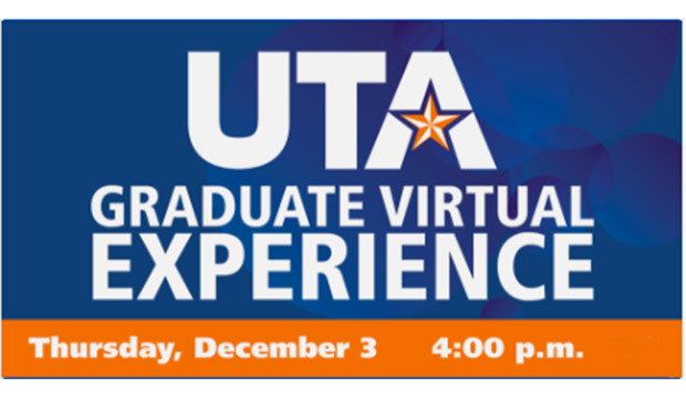 Graduate Virtual Experience, Thursday, Dec. 3, 4 p.m.