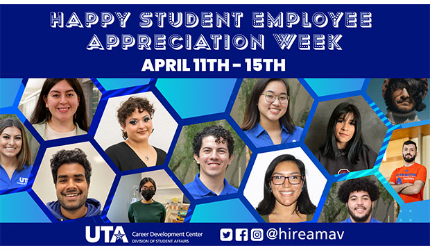 Student Employee Appreciation Week, April 11-18