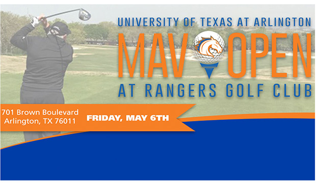 Mav Open at Rangers Golf Club, Friday, May 6, 701 Brown Boulevard, Arlington, Tx 76011