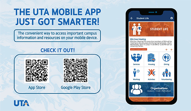 The UTA Mobile app just got smarter.