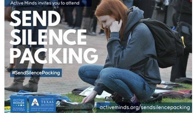 Send Silence Packing. activeminds.org/sendsilencepacking