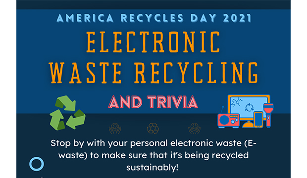 American Recycles Day. Electronic Waste Recycling and Trivia. 