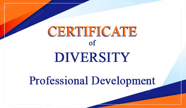Certificate of Diversity, professional development