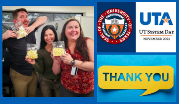 UT System Day volunteers. Thank you.