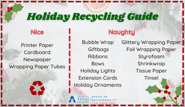 Holiday Recycling Guide