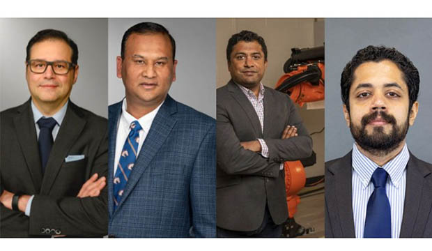 Luca Maddalena, Ashfaq Adnan, Paul Davidson and Vijay Gopal