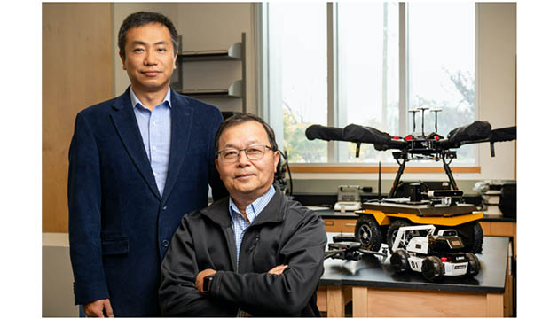 Shouyi Wang, left, and Wei-Jen Lee