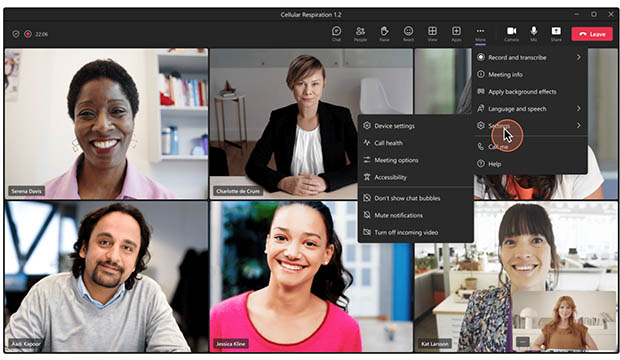Teams meeting toolbar update