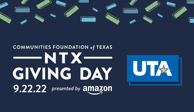 Communities Foundation of Texas NTX Giving Day. Sept. 22, 2022, presented by Amazon