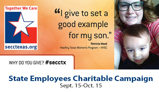 Together We Care: State Employees Charitable Campaign, Sept. 15-Oct. 15