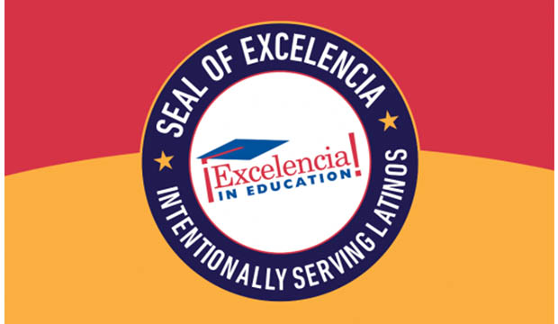 Seal of Excellencia, Intentionally Serving Latinos. Excelencia in Education!